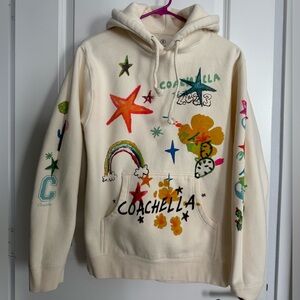 Cream Graphic Women's Sweater